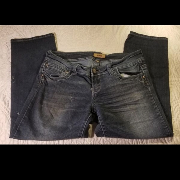 STS Blue Capris/Cropped Jeans/Waist 33" - Picture 4 of 6